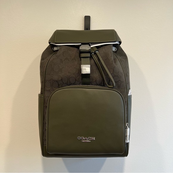 NWT Coach Racer Backpack - Picture 3 of 5